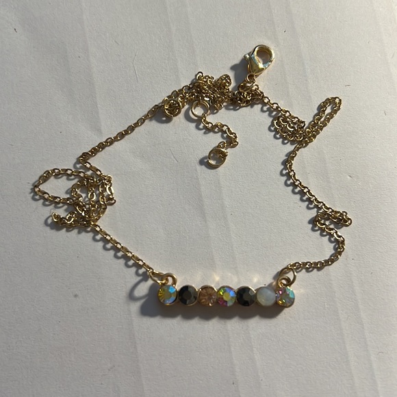 RHINESTONE CHOKER NECKLACE | FREE SHIPPING - Picture 2 of 3